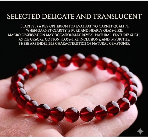 Himalayan Soul | Seeds of the Earth Deep Wine-Red Natural Garnet Multi-Wrap Bracelet — A Timeless Companion of Purity