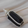 Spirit's Kiss | Siguniang Spirit Artisan Wire-Wrapped Black Tourmaline Pendant