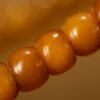 Qing Dynasty Antique Tibetan 108 Mala Beads | Aged Jade-Like Heritage Bracelet | Himalayan Spiritual Adornment