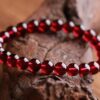 Himalayan Soul | Seeds of the Earth Deep Wine-Red Natural Garnet Multi-Wrap Bracelet — A Timeless Companion of Purity