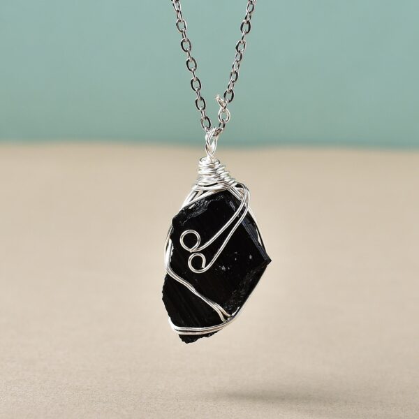 The Himalayan Palette | 8-Piece Handcrafted Raw Crystal Necklace Collection – Authentic Tibetan-Inspired Artisan Set