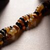 Authentic Tibetan Natural Goat Horn 108 Mala Beads - Spiritual Mala Necklace & Bracelet for Daily Presence