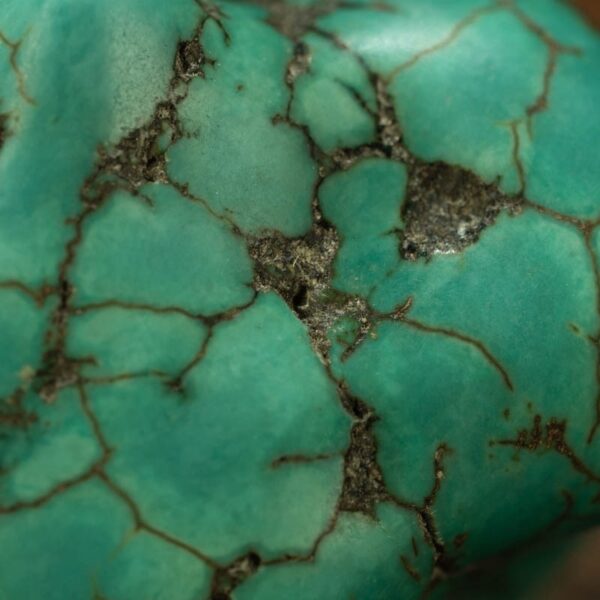 [Echoes of Time] Antique Tibetan Raw Turquoise Pendant | A Himalayan Guardian of Serenity