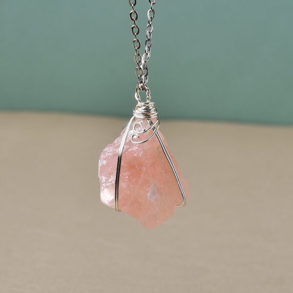 The Himalayan Palette | 8-Piece Handcrafted Raw Crystal Necklace Collection – Authentic Tibetan-Inspired Artisan Set