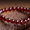 Himalayan Soul | Seeds of the Earth Deep Wine-Red Natural Garnet Multi-Wrap Bracelet — A Timeless Companion of Purity