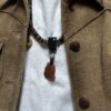 Authentic Tibetan Natural Goat Horn 108 Mala Beads - Spiritual Mala Necklace & Bracelet for Daily Presence