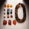 Authentic Tibetan Natural Goat Horn 108 Mala Beads - Spiritual Mala Necklace & Bracelet for Daily Presence