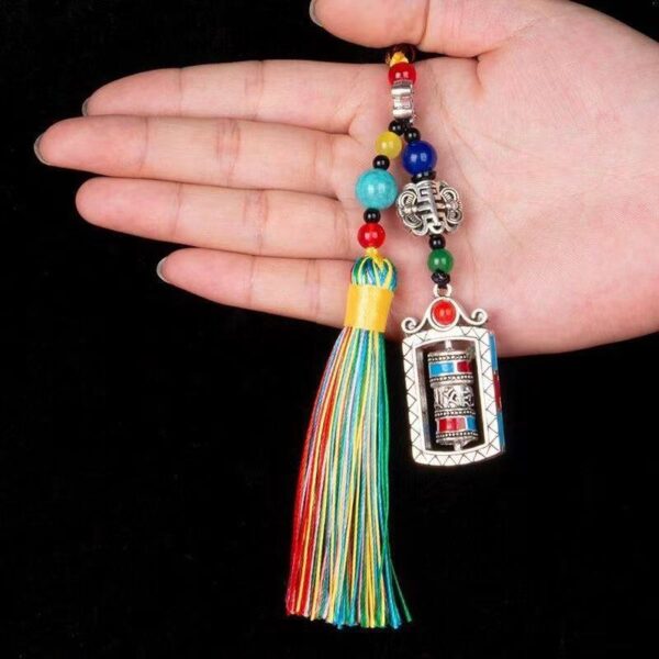 The Echoes of Himalaya: A 6-Piece Handcrafted Prayer Wheel Collection