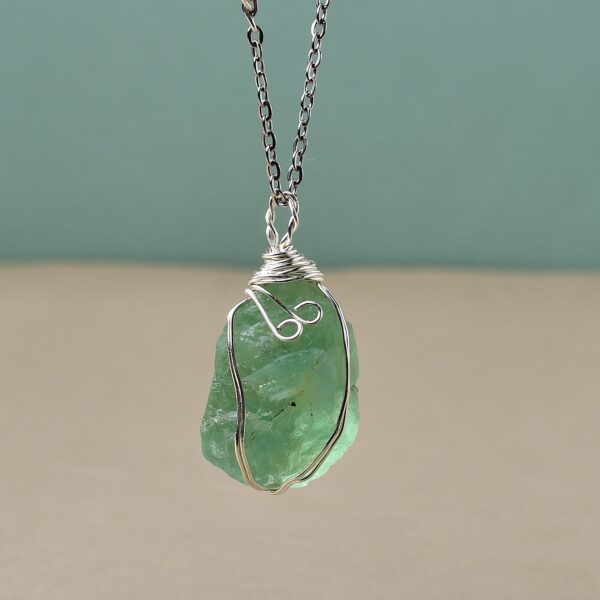 The Himalayan Palette | 8-Piece Handcrafted Raw Crystal Necklace Collection – Authentic Tibetan-Inspired Artisan Set