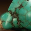 [Echoes of Time] Antique Tibetan Raw Turquoise Pendant | A Himalayan Guardian of Serenity