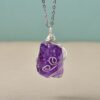 The Himalayan Palette | 8-Piece Handcrafted Raw Crystal Necklace Collection – Authentic Tibetan-Inspired Artisan Set