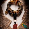 Authentic Tibetan Natural Goat Horn 108 Mala Beads - Spiritual Mala Necklace & Bracelet for Daily Presence