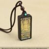 Sacred Geometry & Zodiac Guardian: Handmade Ebony Wood Tibetan Necklace
